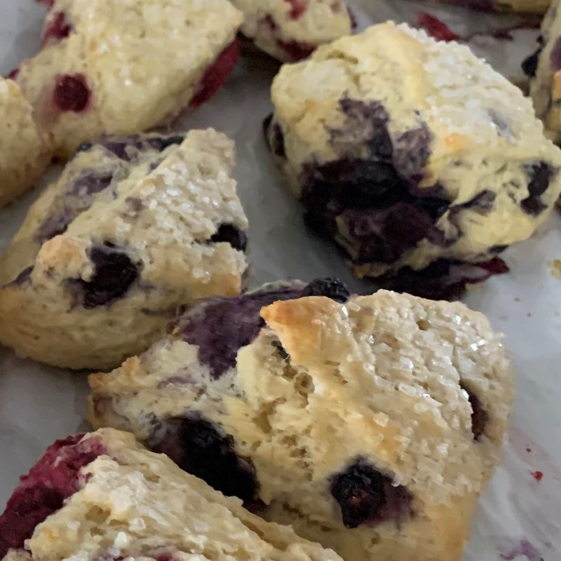 Blueberry Sourdough Scones (Singles) - Anke's Bakery